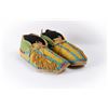 Image 1 : Southern Cheyenne Men's Beaded Moccasins