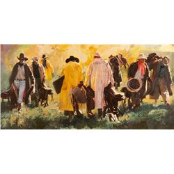 Oleg Stavrowsky, oil on canvas
