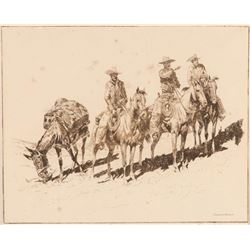 Edward Borein, three etchings