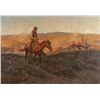 Image 1 : John Hampton, oil on canvas