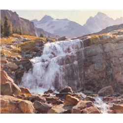 Clyde Aspevig, oil on canvasboard