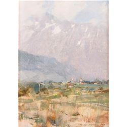 Richard Schmid, oil on board