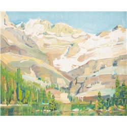 John Moyers, oil on canvasboard