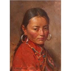 Jei Wei Zhou, oil on canvas