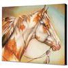 Image 2 : "Dreamer Horse" Limited Edition Giclee on Canvas by Martin Katon, Numbered and H