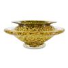 Image 1 : "Large Ikebana Flower Bowl" Hand-Blown Glass Bowl, Hand Signed by GartnerBlade G