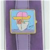 Image 2 : Vintage Peter Max "Face" Watch with Original Packaging and Paperwork.
