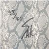 Image 2 : Steve Kaufman (1960-2010), "New Ben" Hand Signed and Numbered Limited Edition Ha