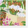 Image 2 : John Powell, "Orchids & Sunlight" Limited Edition Serigraph, Numbered 173/300 an