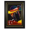 Image 1 : Peter Max, "Zero Spectrum" Framed One-Of-A-Kind Acrylic Mixed Media (34.5" x 46.