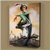 Image 2 : "Peter Pan" Limited Edition Giclee on Canvas (27" x 36") by David Garibaldi, AP