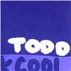Image 2 : Todd Goldman, "Smoking Kills" Hand Signed Original Painting on Canvas with Lette