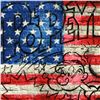 Image 2 : Mr. Brainwash, "Popeye (Flag)" Framed Limited Edition Silk Screen. Hand Signed a