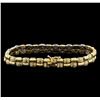 Image 2 : 1.94 ctw Diamond Bracelet - 14KT Two-Tone Gold