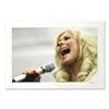 Image 1 : Rob Shanahan, "Christina Aguilera" Hand Signed Limited Edition Giclee with Certi