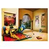 Image 1 : Orlando Quevedo, "Secret Garden" Limited Edition on Canvas, Numbered and Hand Si