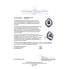 Image 5 : 3.20 ctw Sapphire and Diamond Ring - 14KT White Gold