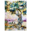 Image 1 : John Milan, "Eden in the Afternoon" Hand Signed Original Painting with COA.