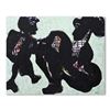 Image 1 : Jenik Cook, Original Acrylic Painting on Gallery Wrapped Canvas (40" x 32"), Han