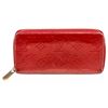 Image 1 : Louis Vuitton Red Vernis Monogram Zippy Wallet