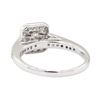 Image 3 : 0.90 ctw Diamond Ring - 14KT White Gold
