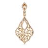 Image 1 : 14k Rose Gold 0.64CTW Diamond Pendant, (I1/I)