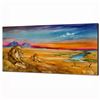 Image 2 : "Pride Of Lions" Limited Edition Giclee on Canvas (36" x 18") by Martin Katon, N