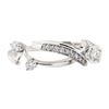 Image 3 : 0.93 ctw Diamond Ring And Ring Guard - 10KT White Gold