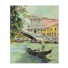 Image 1 : Gandolfo Pereyra, "Grand Canal" Original Oil Painting on Canvas, Hand Signed wit