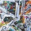 Image 2 : Jenik Cook, Original Acrylic Painting on Canvas (54" x 46"), Hand Singed with Le