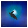 Image 1 : Wyland, "Turtle Dive" Hand Signed Original Painting on Board with Letter of Auth