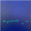 Image 2 : Wyland, "Turtle Dive" Hand Signed Original Painting on Board with Letter of Auth