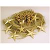 Image 1 : A GROUP OF GOLD HOLIDAY DECORATIONS