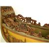 Image 3 : A CARVED WOOD PAINT DECORATED SLEIGH