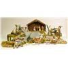 Image 1 : A GROUP OF GERMAN HAND-PAINTED PAPER MACHE NATIVITY FIGURES