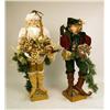 Image 1 : TWO LARGE COMPOSITION FREESTANDING ELVES