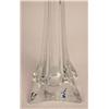 Image 3 : A GROUP OF TALL COLORLESS GLASS VASES
