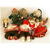 Image 1 : A GROUP OF NINE DECORATIVE HOLIDAY FIGURES