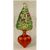 Image 7 : A GROUP OF ASSORTED  PAINT-DECORATED FIGURAL GLASS CHRISTMAS ORNAMENTS