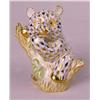 Image 7 : SIX HAND-PAINTED PORCELAIN GOLD-DECORATED ANIMALS