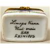 Image 4 : FIVE LIMOGES HAND-PAINTED PORCELAIN SMALL HINGED BOXES