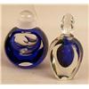 Image 3 : A GROUP OF EIGHT ART GLASS PERFUME BOTTLES