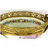 Image 4 : A ORMOLU-MOUNTED PARCEL-GILT COBALT AND PAINT-DECORATED DOUBLE HANDLED COMPOTE