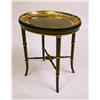 Image 4 : A VICTORIAN STYLE CHINOISERIE-DECORATED SIDE TABLE