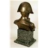 Image 4 : A BRONZE BUST OF NAPOLEON