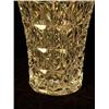 Image 3 : A COLORLESS CUT GLASS VASE