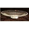 Image 2 : A COLORLESS GLASS CIRCULAR FOOTED CAKE PLATE