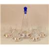 Image 1 : A COLORLESS GLASS CAPE HORN DECANTER SET