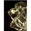 Image 2 : A COLORLESS CRYSTAL FISH-FORM SCULPTURE