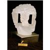 Image 1 : A FROSTED GLASS SCULPTURE